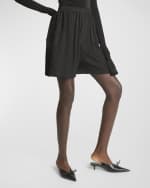 Image 3 of 6: Balenciaga Tropical Flowers Pyjama Shorts