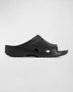 Image 1 of 4: Balenciaga x Crocs Men's Rubber Slide Sandals