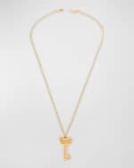 Image 1 of 2: Balenciaga Amour Key Necklace