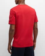 Image 5 of 6: Moncler Men's Laminated Logo T-Shirt