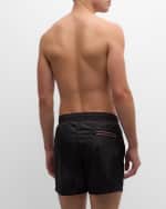 Image 3 of 5: Moncler Men's Swim Shorts with Stripe Detail