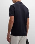 Image 5 of 6: Moncler Men's Small Logo Polo Shirt