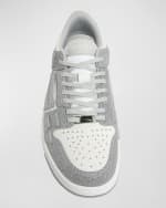 Image 3 of 5: Amiri Men's Shimmer Skel Low-Top Sneakers