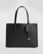 Image 1 of 5: Coach Carter 28 Pebble Leather Shoulder Bag