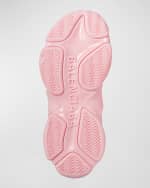 Image 2 of 4: Balenciaga Triple S Velvet Trainer Sneakers