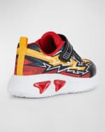 Image 2 of 4: Geox Boy's Assister Light Up Sneakers, Toddlers/Kids