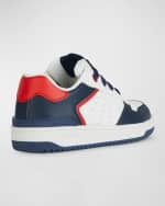 Image 2 of 4: Geox Boy's Washiba Low Top Sneakers, Toddlers/Kids