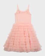Image 2 of 3: Tutu Du Monde Girl's Bebe Crystal Palace Embellished Tutu Dress, Size 2-11