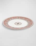 Image 2 of 5: Wedgwood Florentine Salmon Plate, 10.8"