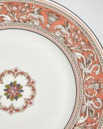 Image 3 of 5: Wedgwood Florentine Salmon Plate, 10.8"
