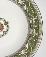Image 4 of 4: Wedgwood Florentine Verde Rimmed Soup Bowl