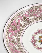 Image 5 of 5: Wedgwood Florentine Fuchsia Teacup & Saucer, 6.1 oz.