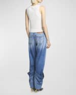 Image 4 of 5: JW Anderson Flower Pointelle Knit Tank Top