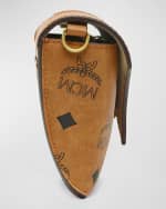 Image 4 of 4: MCM Visetos Monogram Flat Pouch Shoulder Bag