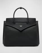 Image 1 of 3: MCM XL Diamond Calf Leather Tote Bag