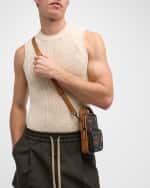 Image 3 of 6: MCM Men's Aren Maxi Visetos Small Crossbody Bag