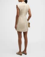 Image 3 of 6: Cult Gaia Tanith Utility Mini Dress