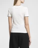 Image 5 of 6: Jacquemus Contrast Tipping T-Shirt