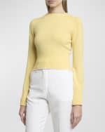Image 2 of 5: Jacquemus Soglia Mock-Neck Cashmere Sweater