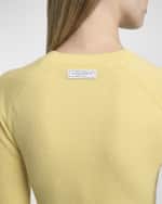 Image 5 of 5: Jacquemus Soglia Mock-Neck Cashmere Sweater