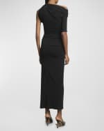 Image 3 of 5: Jacquemus Long Draped Dress