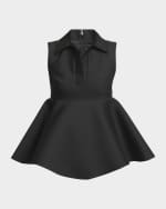 Image 1 of 5: Jacquemus Spalla Peplum Wool Top