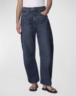 Image 2 of 5: Rag & Bone Charlie Barrel-Leg Jeans