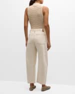 Image 4 of 6: Rag & Bone Charlie Barrel-Leg Jeans