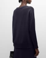 Image 4 of 6: Emporio Armani Knit Wool-Cashmere Sweater