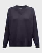 Image 1 of 6: Emporio Armani Knit Wool-Cashmere Sweater