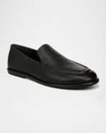 Image 3 of 5: Vince Men's Hann Leather Slip-On Loafers