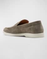 Image 3 of 6: Rodd & Gunn Men's Moana Soft Suede Penny Loafers