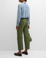 Image 3 of 6: MOUSSY VINTAGE Tudor Cropped Cargo Pants