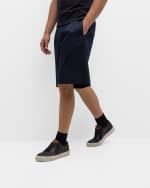 Image 2 of 6: Moncler Men's Monclub Leather Low-Top Sneakers