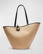 Image 1 of 3: Jacquemus La Bambola Ring Tote Bag