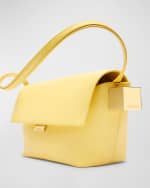 Image 4 of 4: Jacquemus Le Rond Carre Leather Shoulder Bag