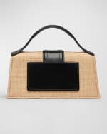 Image 2 of 4: Jacquemus Le Bambino Woven Top-Handle Bag