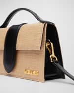 Image 4 of 4: Jacquemus Le Grand Bambino Woven Top-Handle Bag
