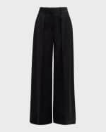 Image 1 of 5: Veronica Beard Sonia Wide-Leg Pants