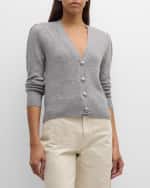 Image 3 of 6: Veronica Beard Solene Cashmere Cardigan
