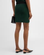 Image 4 of 6: Veronica Beard Rivka Knit Mini Skirt