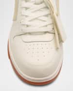 Image 4 of 6: Off-White Men's Out Of Office Bicolor Sneakers