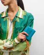 Image 2 of 6: Brandon Blackwood Wooster Bifold Patent Leather Wallet