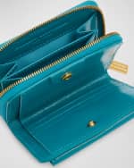 Image 3 of 6: Brandon Blackwood Wooster Bifold Patent Leather Wallet