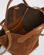 Image 4 of 5: Proenza Schouler Chelsea Large Suede Tote Bag