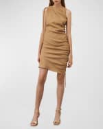 Image 2 of 4: Marella Jolly Sleeveless Ruched Mini Dress