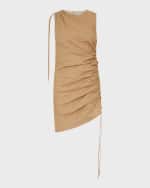 Image 1 of 4: Marella Jolly Sleeveless Ruched Mini Dress