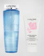 Image 2 of 6: Lancome Crème Mousse Confort Cleanser and Bi-Facil Double-Action Eye Makeup Remover Duo