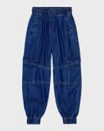 Image 1 of 2: Molo Girl's Aliki Cargo Joggers, Size 8-12