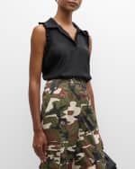 Image 2 of 6: Cinq a Sept Carson Sleeveless Top